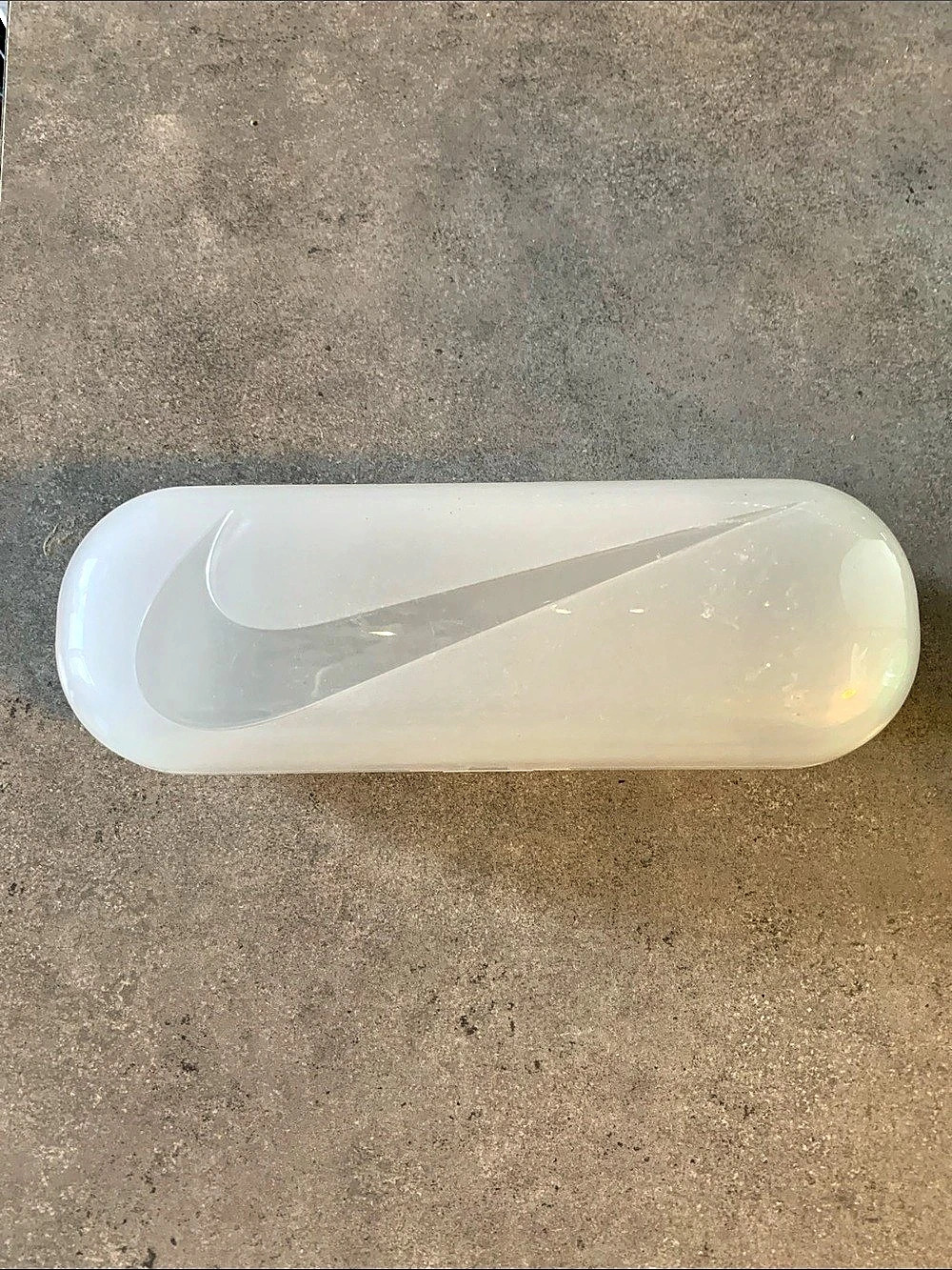 Nike Glasses Plastic Case Semi Clear
